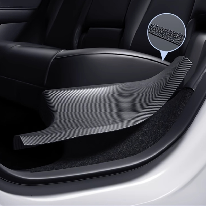 Car Carbon Fiber Door Sill Strips Suitable For Tesla Model Y
